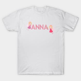 Name Anna Design T-Shirt